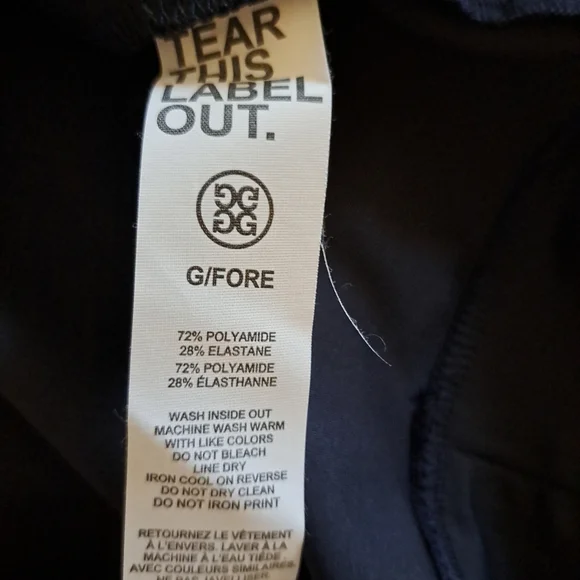 G/FORE Dark Gray Hoodie with Logo